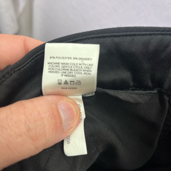 Express Black Dress Pants Womens 14s Short Plus size Office Casual work 2393 - Picture 4 of 9